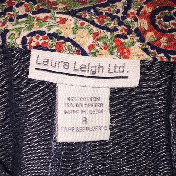 Laura Leigh Ltd - zip front side pocket skirt - Picture 4 of 5